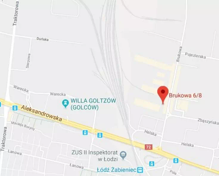 Nowes - Lokalizacja salonu sprzedaży i wymiany drzwi zewnętrznych w Łodzi