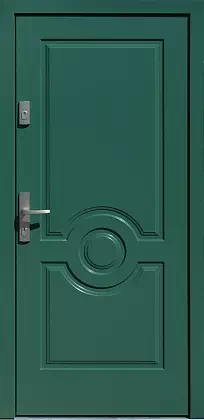 Drzwi antywłamaniowe 504,1 zielone