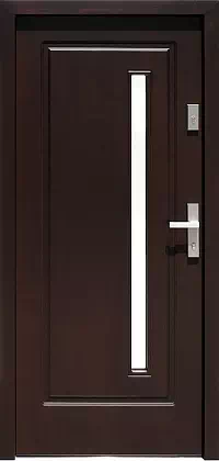 Drzwi zewnętrzne drewniane 577,2 palisander